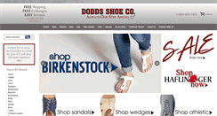 Desktop Screenshot of doddsshoe.com